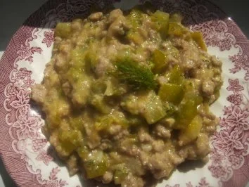 Geschmorte Zuchini mit Gehacktesbällchen in - Rezept - Bild Nr. 6