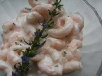 Eismeergarnelen in einer - Rezept