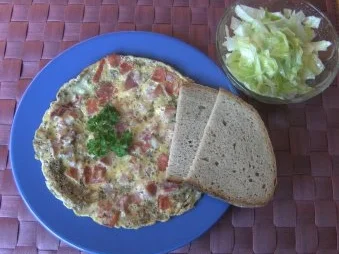 Rührei spanisch angehaucht - Rezept