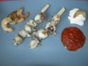Oktopus am Spieß - Rezept