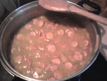 Schnelle Kartoffelsuppe mit Würstchen - Rezept - Bild Nr. 4