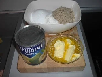 Streusel - Birnen - Kuchen - Rezept - Bild Nr. 3