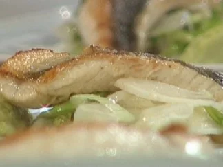 Rezept: Gebratener Knurrhahn mit Daikonsalat à la Baudrexel Gebratener Knurrhahn mit Daikonsalat à la Baudrexel - Rezept