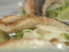 Gebratener Knurrhahn mit Daikonsalat à la Baudrexel - Rezept