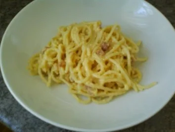 Spaghetti Carbonara - Rezept