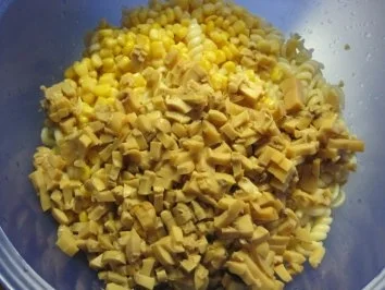 Rezept: Nudelsalat Bild Nr. 4 Nudelsalat - Rezept - Bild Nr. 4