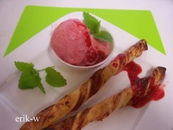 Erbeergrissinis - Rezept