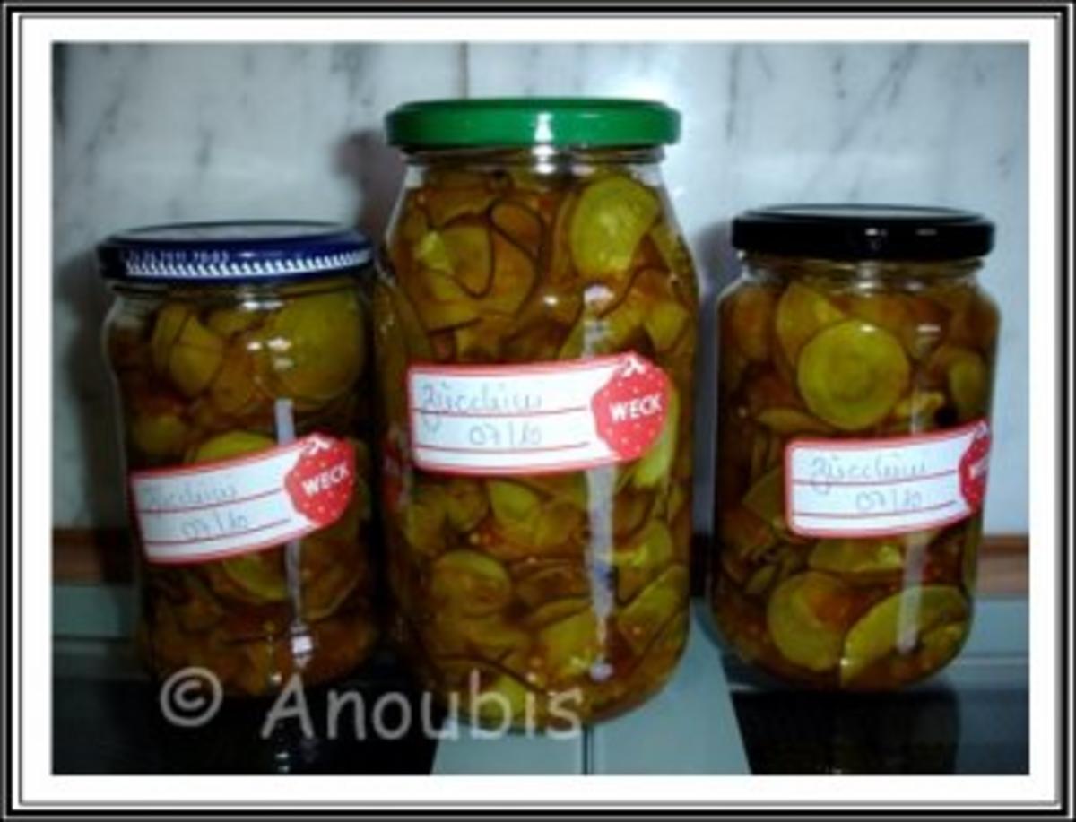 Eingelegtes - Zucchini süß-sauer - Rezept - kochbar.de
