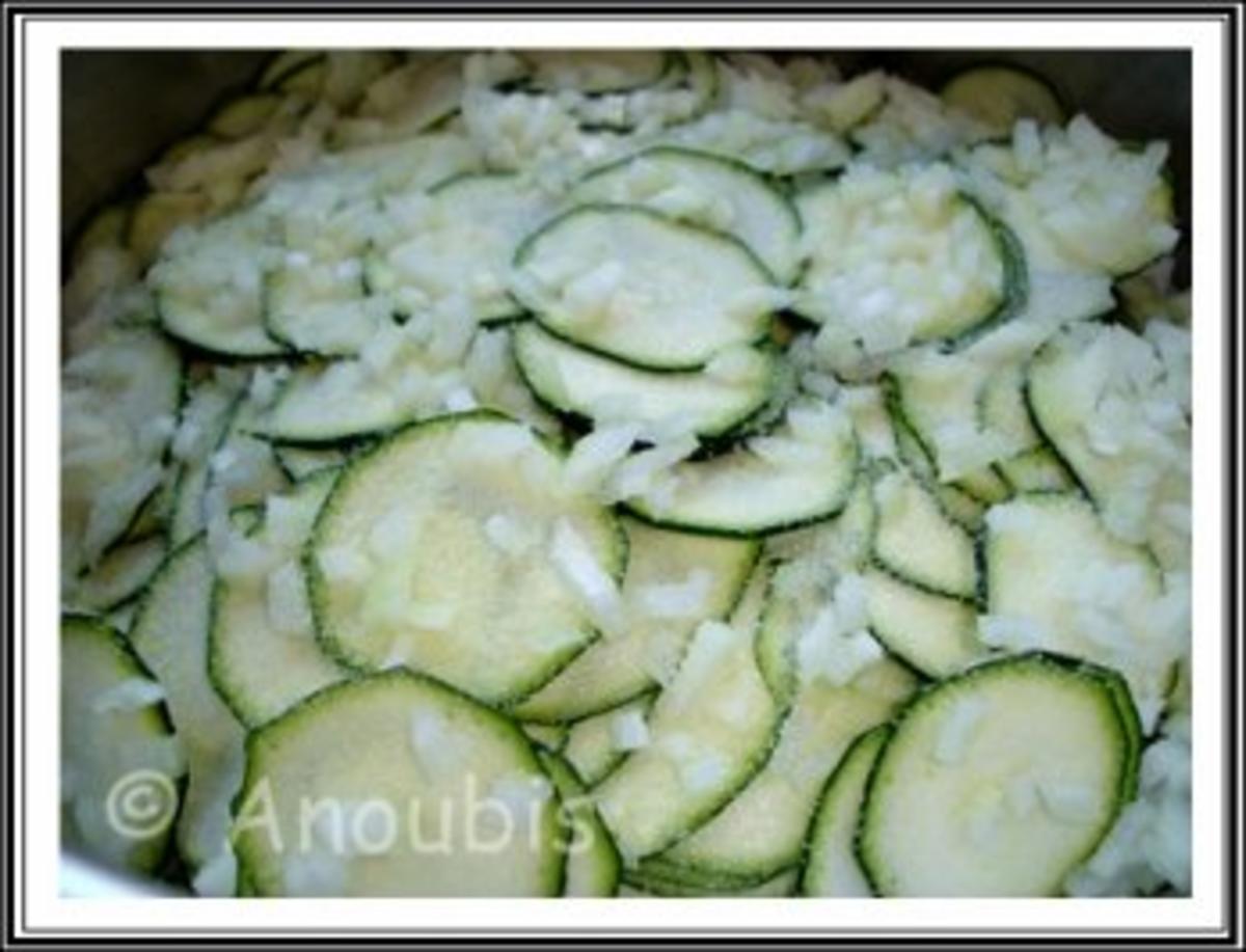 Eingelegtes - Zucchini süß-sauer - Rezept - Bild Nr. 2