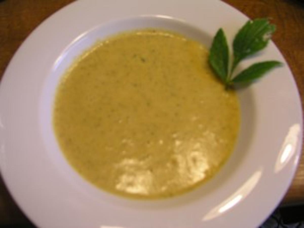 Zuccchini-Tomaten- Suppe - Rezept