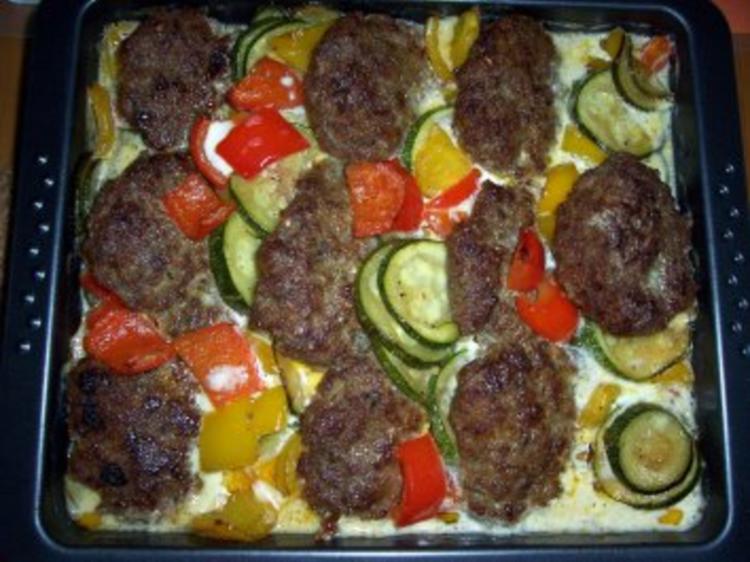 Mediterraner Gemüse Hack Auflauf - einfach - von TopfundDeckelHH