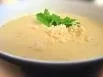 Rezept: Kartoffel-Meerrettichsuppe mit Krabben Kartoffel-Meerrettichsuppe mit Krabben - Rezept
