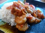 Curry-Tomaten-Garnelen - Rezept