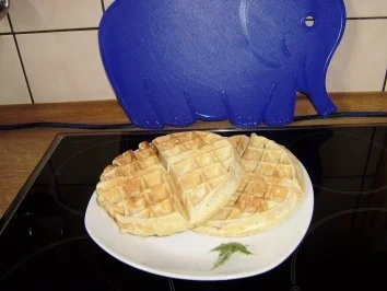 Bärbel's XXL-Vanille-Waffeln - Rezept - Bild Nr. 3