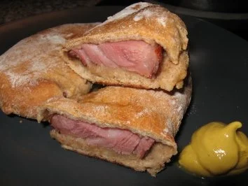 Rezept: Schinken im Brotteig Bild Nr. 2 Schinken im Brotteig - Rezept - Bild Nr. 2