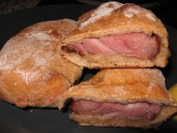 Rezept: Schinken im Brotteig Bild Nr. 3 Schinken im Brotteig - Rezept - Bild Nr. 3