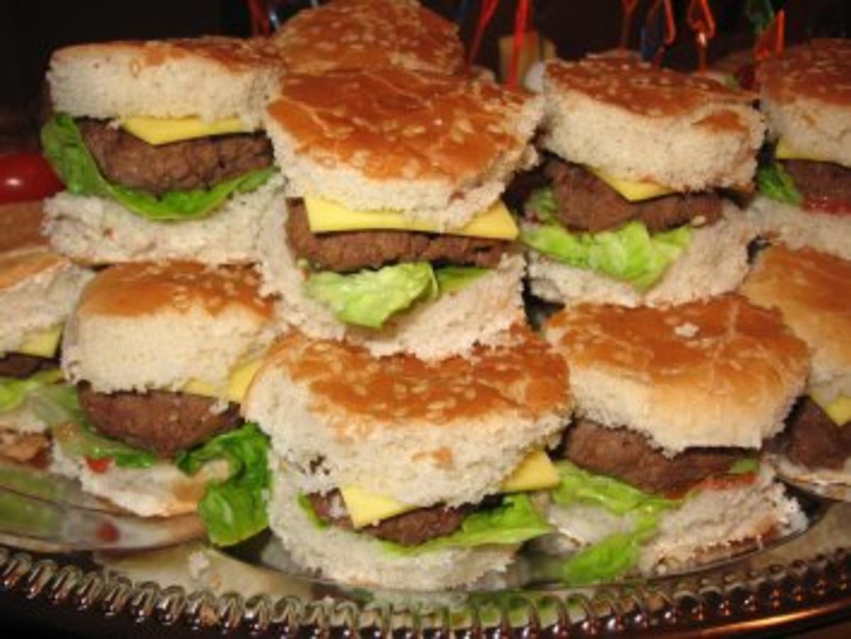 Mini- Party- Cheeseburger - Rezept - Bild Nr. 2