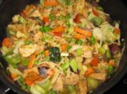 ♥  Meine superschnelle Hähnchenpfanne ♥ - Rezept