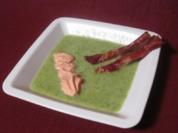 Gazpacho mit Tomatenschaum und Wildschinken - Rezept