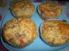 Paprika-Schinken Muffins mit Cup - Rezept