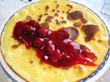 Pfannkuchen mit Sauerkirsch-Grütze ... - Rezept - Bild Nr. 7