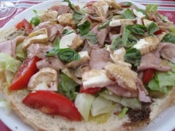 Fladenbrot-Pizza - Rezept