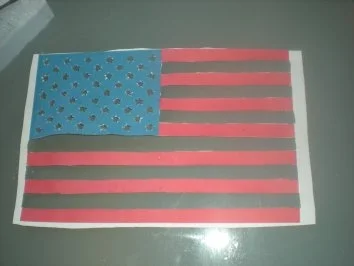 Rezept: *Isa-Specials: Patriotische Brownies ;) Bild Nr. 2 *Isa-Specials: Patriotische Brownies ;) - Rezept - Bild Nr. 2