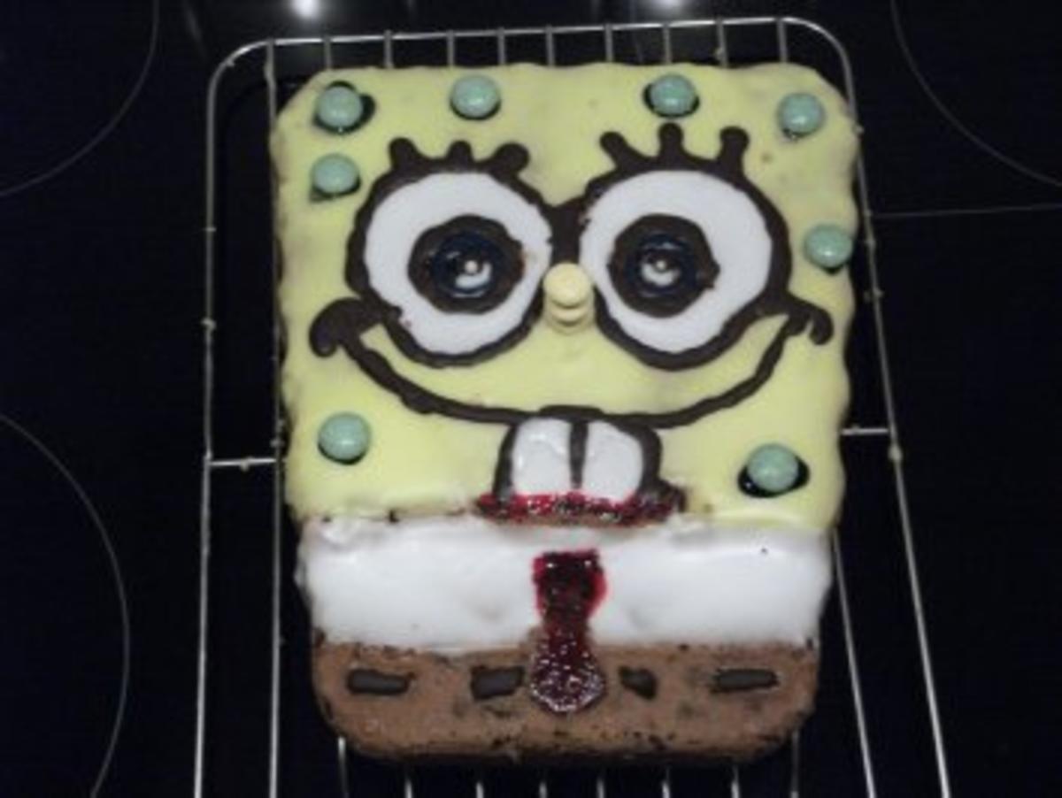 Bilder für Geburtstagskuchen SPONGEBOB - Rezept