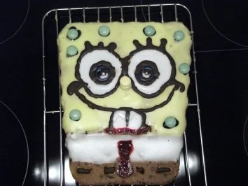Geburtstagskuchen SPONGEBOB - Rezept - Bild Nr. 2