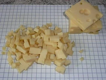 Pfannengericht: Pilze,  Nudeln, Leberkäse und Schinkenknacker - Rezept - Bild Nr. 3