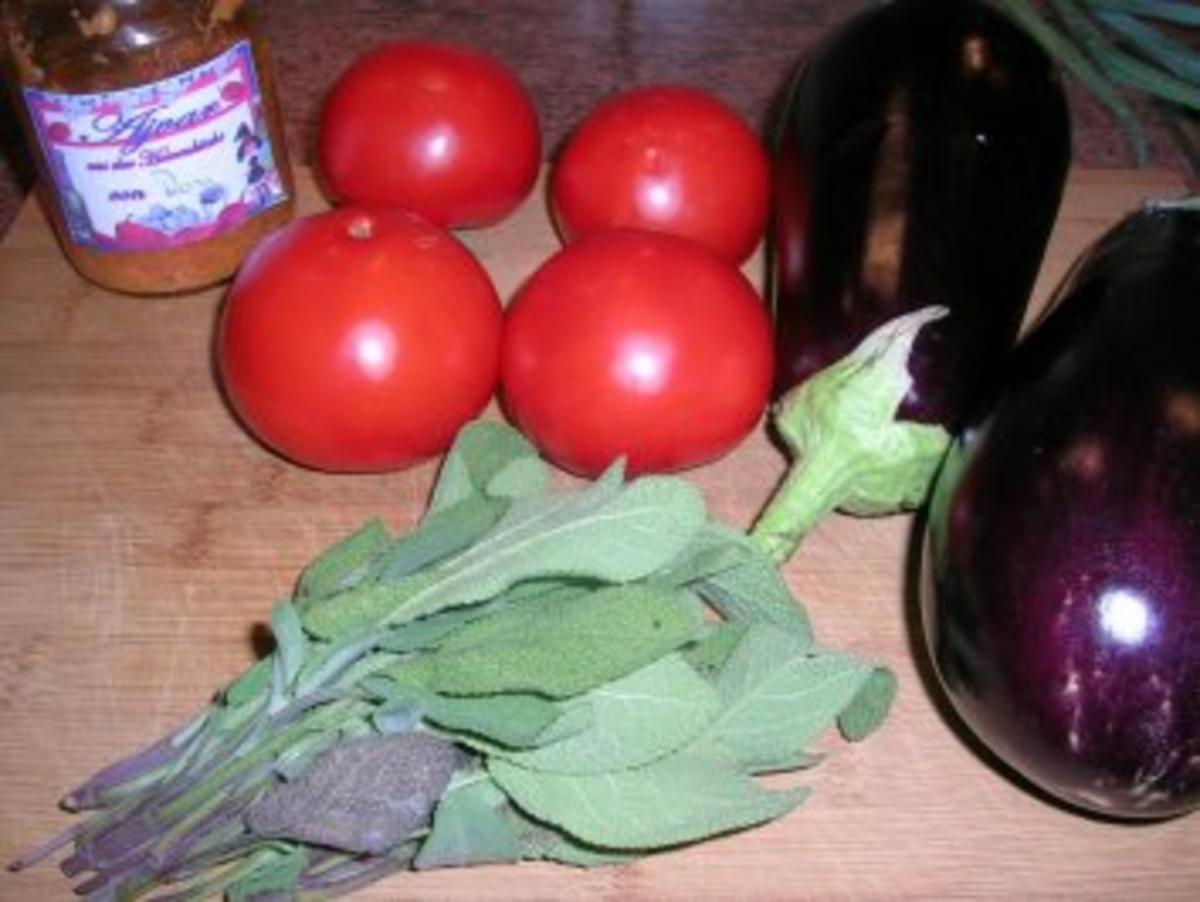 Auberginenfächer aus dem Ofen - pur oder als Beilage - einfach ein Genuss (kalorienarm) - Rezept - Bild Nr. 3
