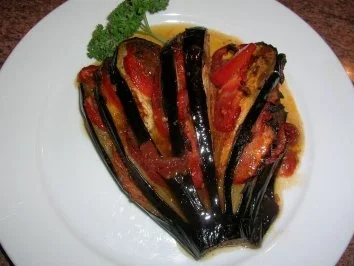 Auberginenfächer aus dem Ofen - pur oder als Beilage - einfach ein Genuss (kalorienarm) - Rezept - Bild Nr. 10