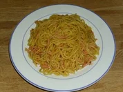 Gebratene Fleischwurst Nudeln - Rezept