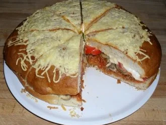 Rezept: XXL - Party - Burger XXL - Party - Burger - Rezept