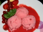 Dessert: Erdbeer-Eis - Rezept