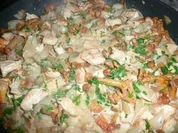 Omelette mit Pfifferlingen - Rezept