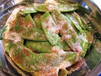 Junge Erbsenschoten ... - Rezept - Bild Nr. 6