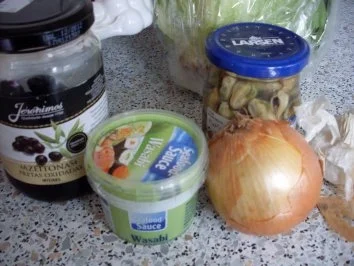 Paella Brasileira aus der Vorratsschranck.Mit frische Zutaten noch besser... - Rezept