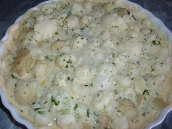 Rezept: Blumenkohl - Blätterteig -Torte Bild Nr. 4 Blumenkohl - Blätterteig -Torte - Rezept - Bild Nr. 4