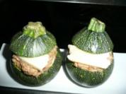 GRILL: KUGELZUCCHINI gefüllt - Rezept