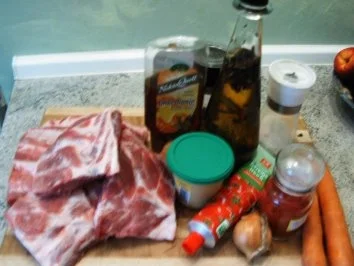 Rezept: Schälrippchen mit Sauerkraut Bild Nr. 2 Schälrippchen mit Sauerkraut - Rezept - Bild Nr. 2