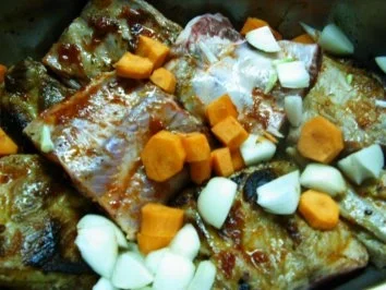 Rezept: Schälrippchen mit Sauerkraut Bild Nr. 7 Schälrippchen mit Sauerkraut - Rezept - Bild Nr. 7