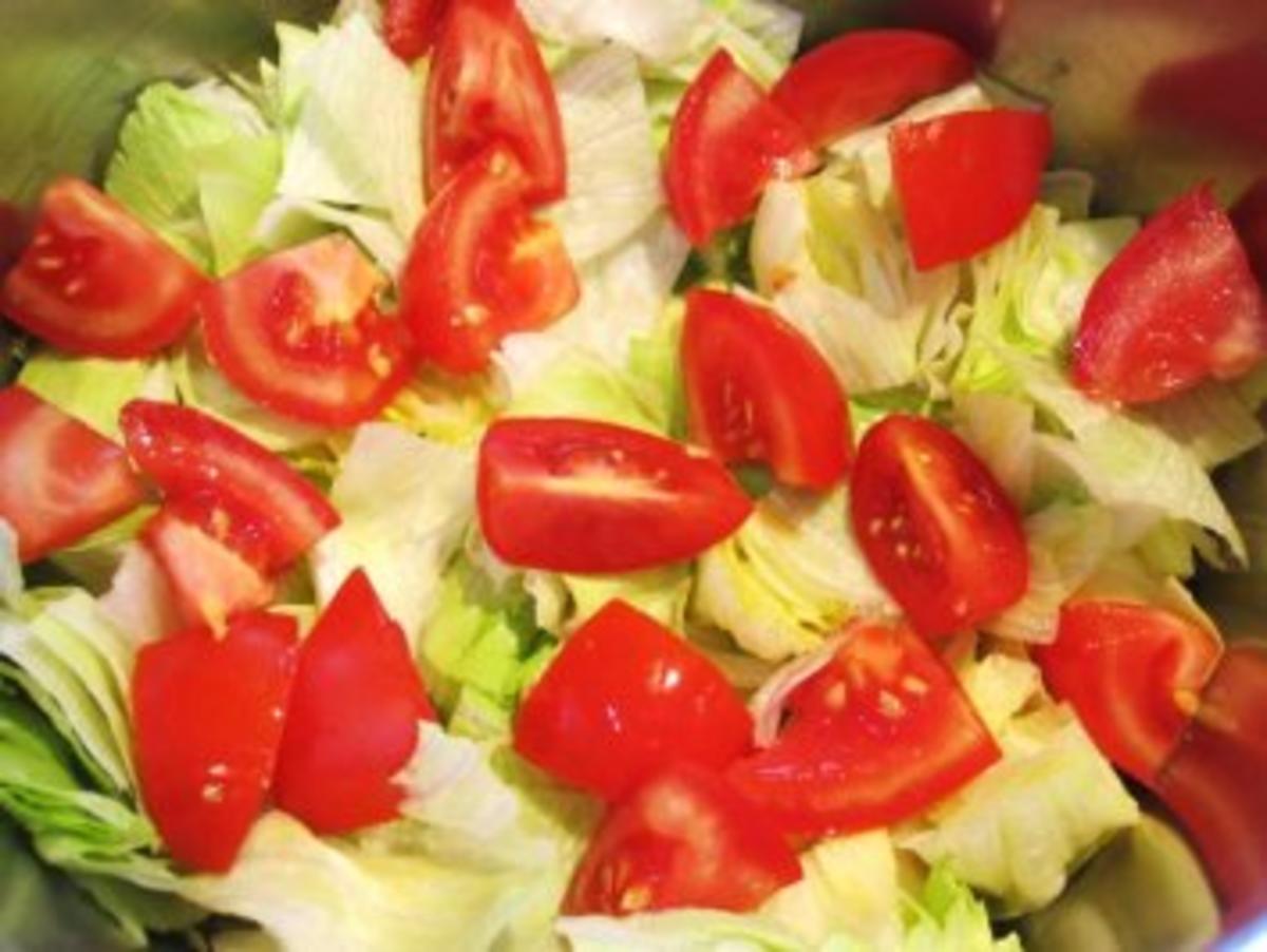 Salat - einfach - Rezept - Bild Nr. 3