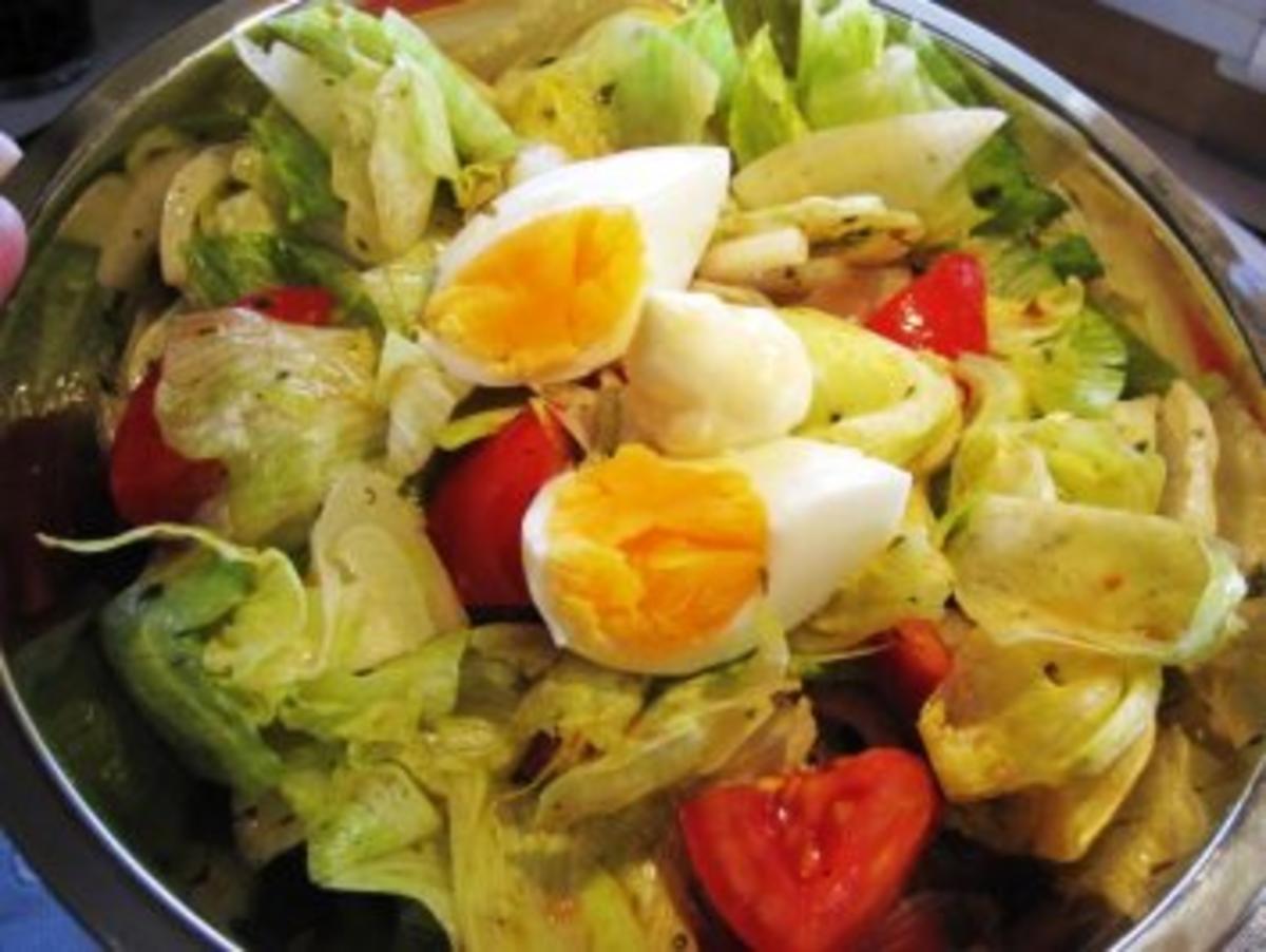 Salat - einfach - Rezept - Bild Nr. 5