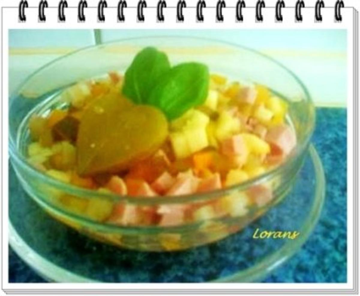 Salat: Geflügel Fleischwurst-Salat mit Fenchel und  . . . - Rezept - Bild Nr. 2