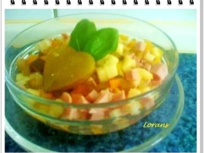 Salat: Geflügel Fleischwurst-Salat mit Fenchel und  . . . - Rezept - Bild Nr. 2