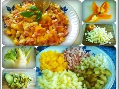 Salat: Geflügel Fleischwurst-Salat mit Fenchel und  . . . - Rezept - Bild Nr. 3