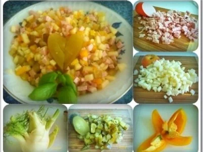 Salat: Geflügel Fleischwurst-Salat mit Fenchel und  . . . - Rezept - Bild Nr. 18