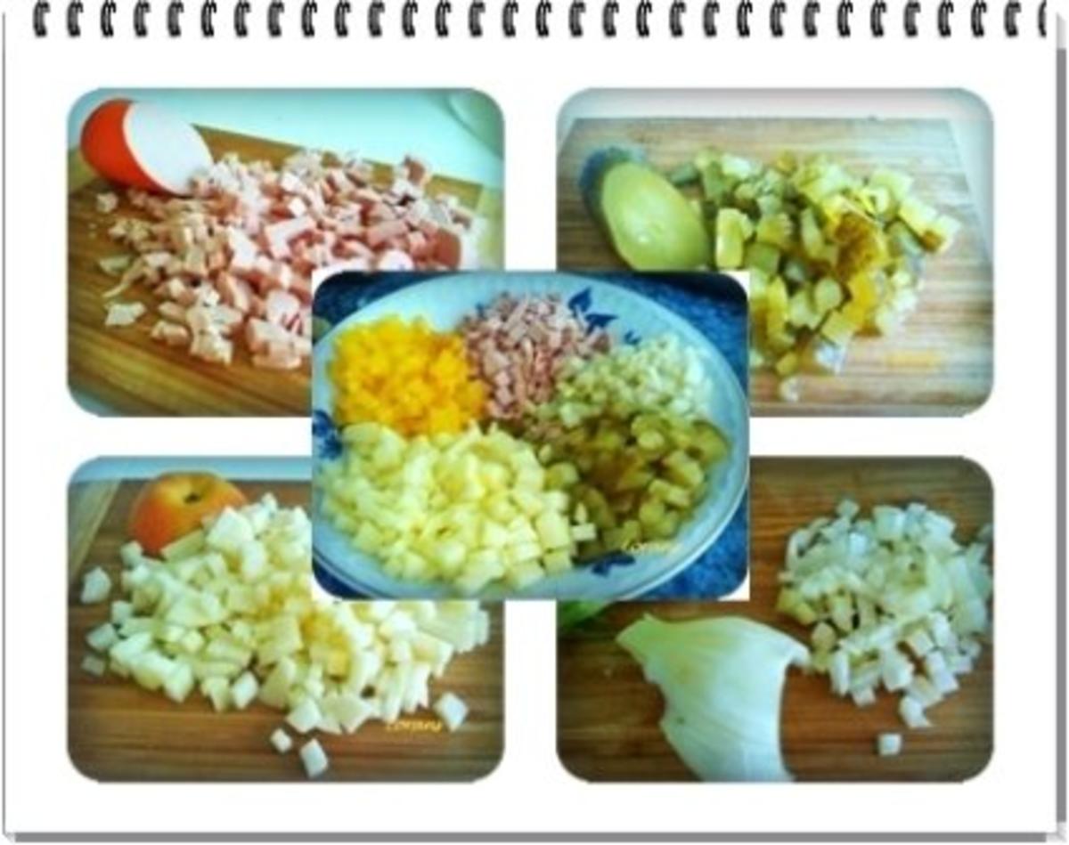 Salat: Geflügel Fleischwurst-Salat mit Fenchel und  . . . - Rezept - Bild Nr. 5