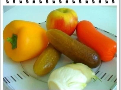 Salat: Geflügel Fleischwurst-Salat mit Fenchel und  . . . - Rezept - Bild Nr. 4